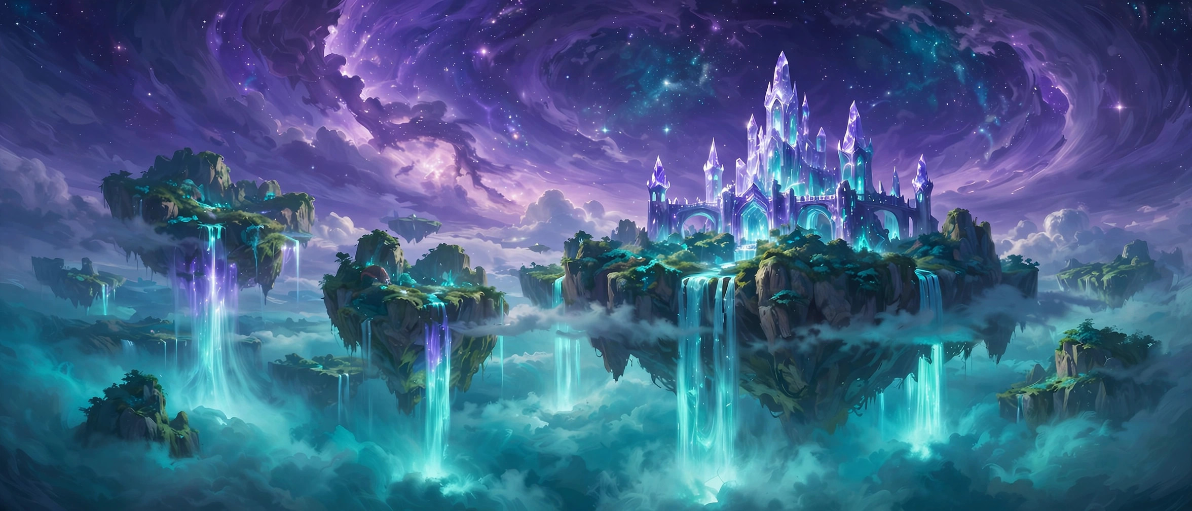 The crystal citadel of Eternal Aether